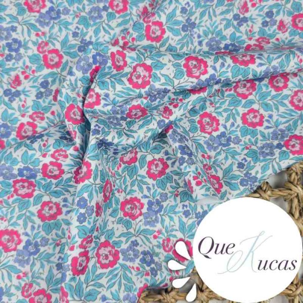 LYCRA DE BAÑO FLOR ZINNIA FUCSIA