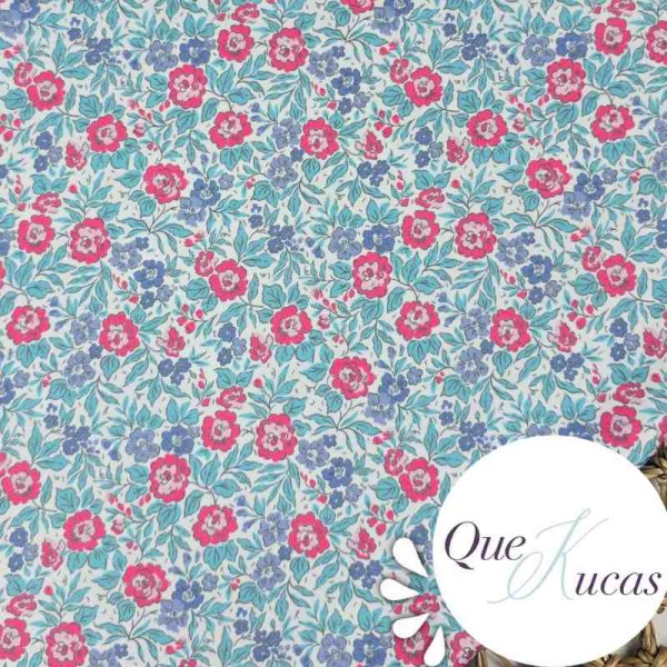LYCRA DE BAÑO FLOR ZINNIA FUCSIA