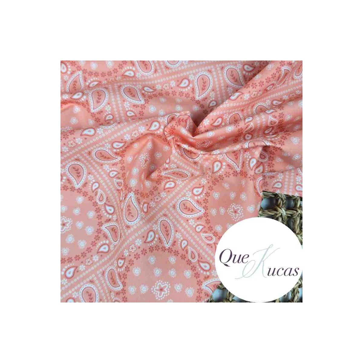 POPELÍN TECH BANDANA PEACH
