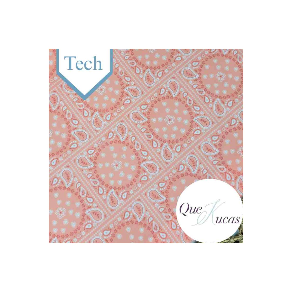 POPELÍN TECH BANDANA PEACH