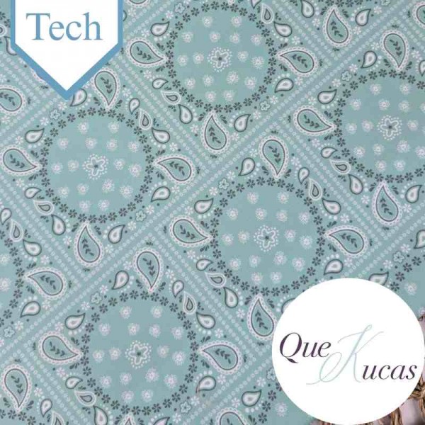 POPELÍN TECH BANDANA DARK MINT