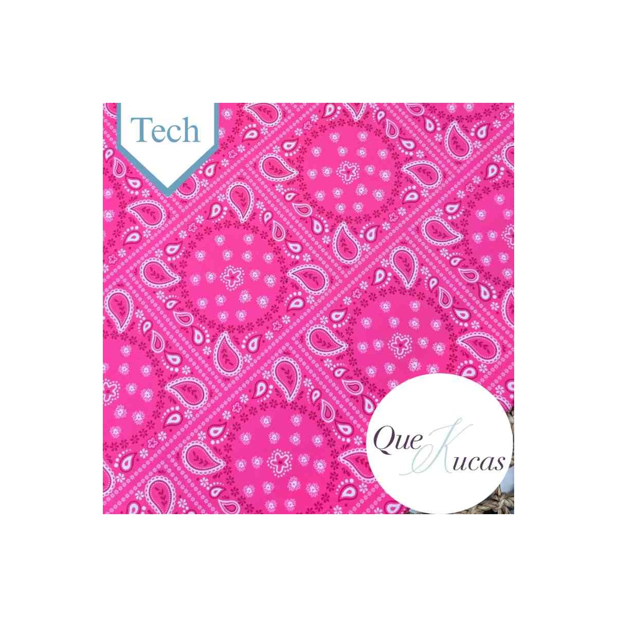 POPELÍN TECH BANDANA FUCSIA