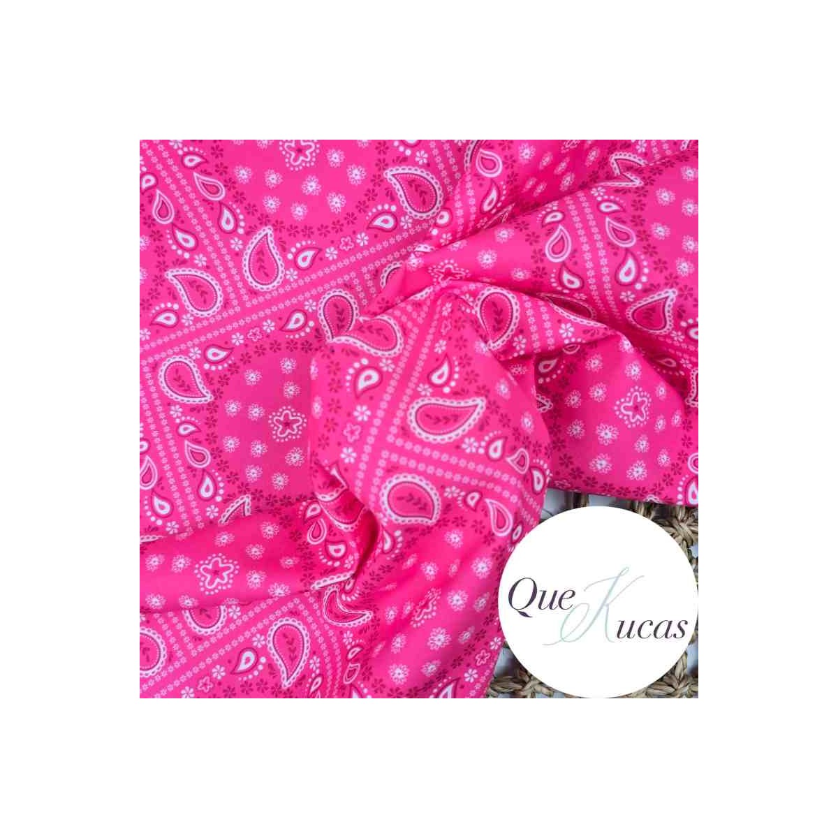 POPELÍN TECH BANDANA FUCSIA