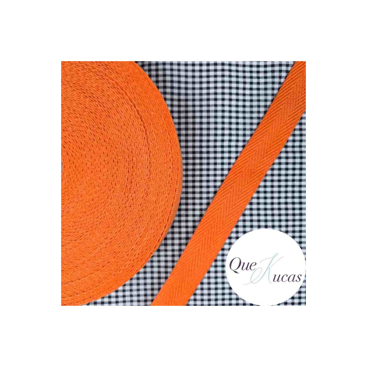 CINTA ESPIGA NARANJA