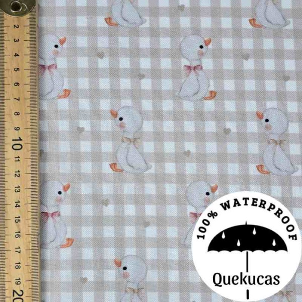 IMPERMEABLE CANVAS DUCKLING CAMEL 2