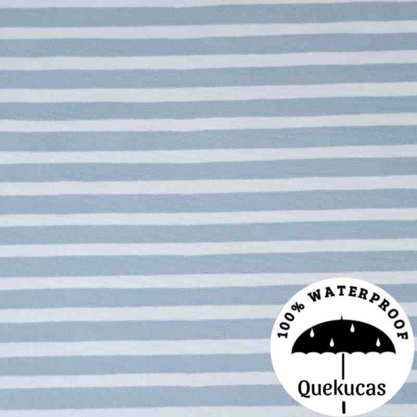 IMPERMEABLE CANVAS RAYA ACUARELA AZUL EMPOLVADO 2