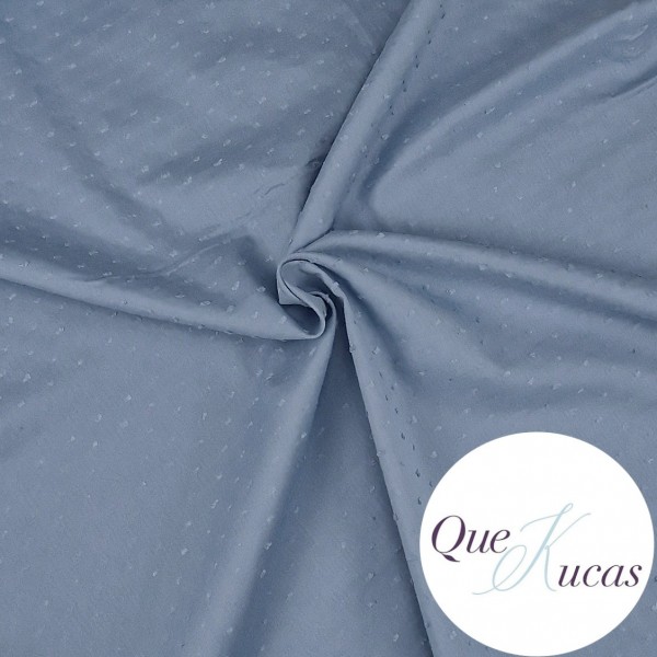 PLUMETI AZUL EMPOLVADO