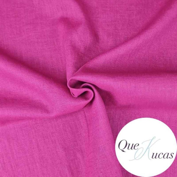 100% LINO FUCSIA