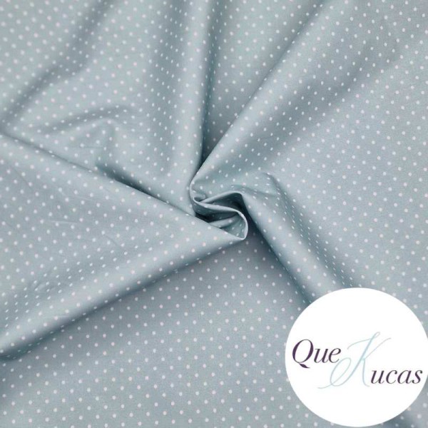 POPELÍN COTTON TOPOS BRUMA