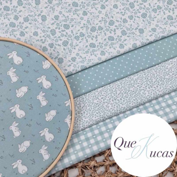 POPELÍN COTTON TOPOS BRUMA 2