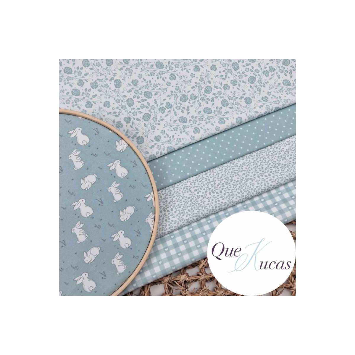 POPELÍN COTTON TOPOS BRUMA