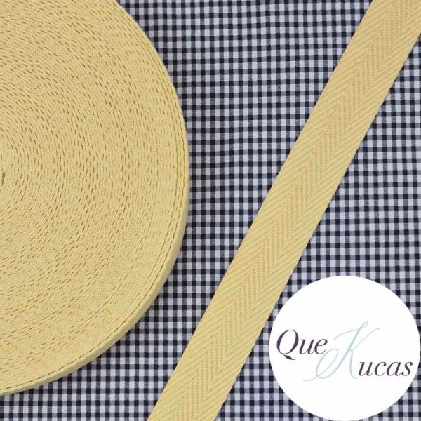 CINTA ESPIGA VAINILLA