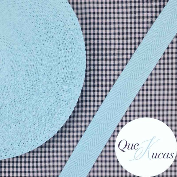 CINTA ESPIGA LIGHT AQUA