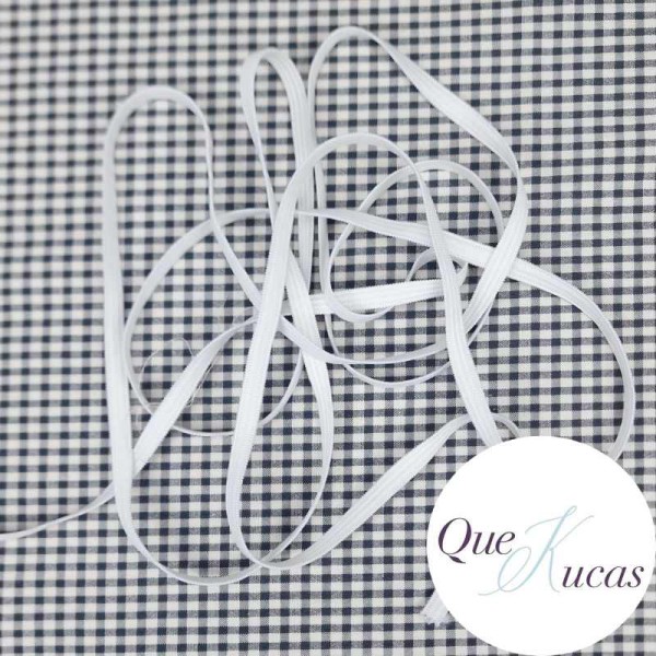 GOMA FLOJA BLANCA 5MM