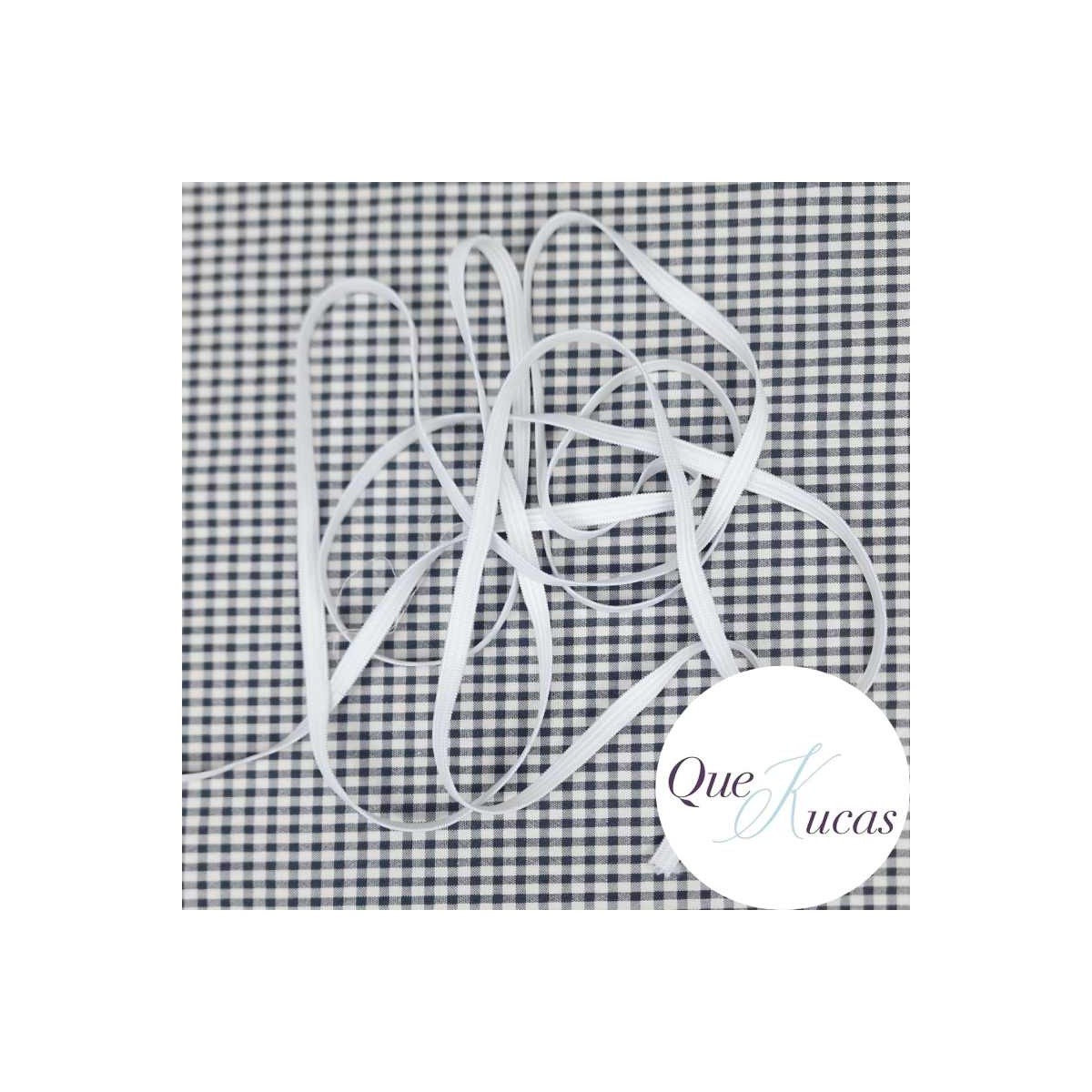 GOMA FLOJA BLANCA 5MM