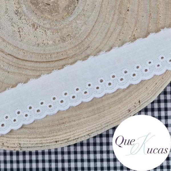 TIRA BORDADA BASIC BLANCA