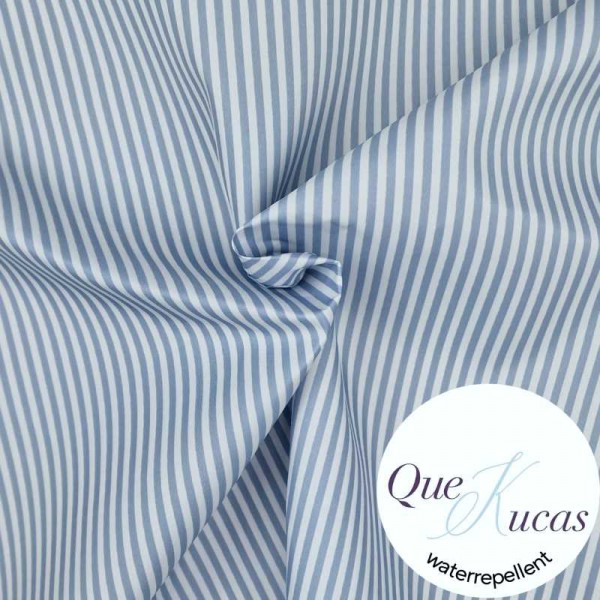 IMPERMEABLE RAYAS AZUL EMPOLVADO 2