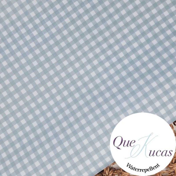 IMPERMEABLE VICHY VERDE VINTAGE