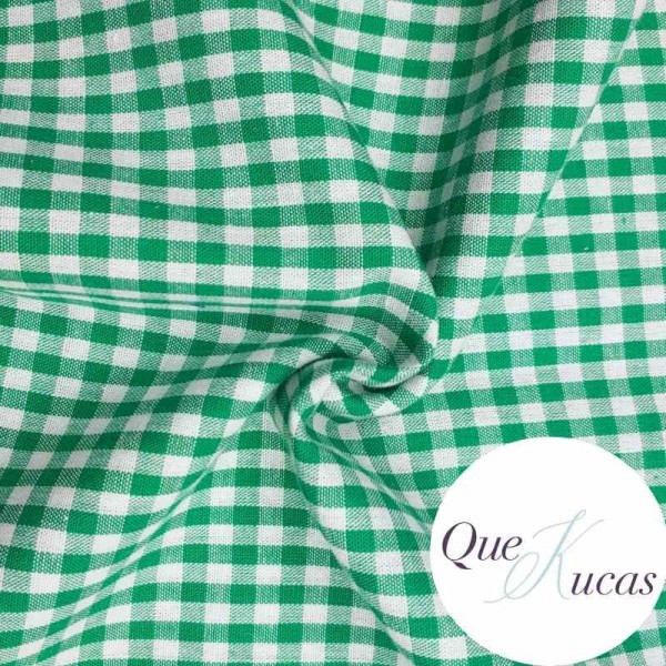 VICHY VERDE ESMERALDA 5mm 2