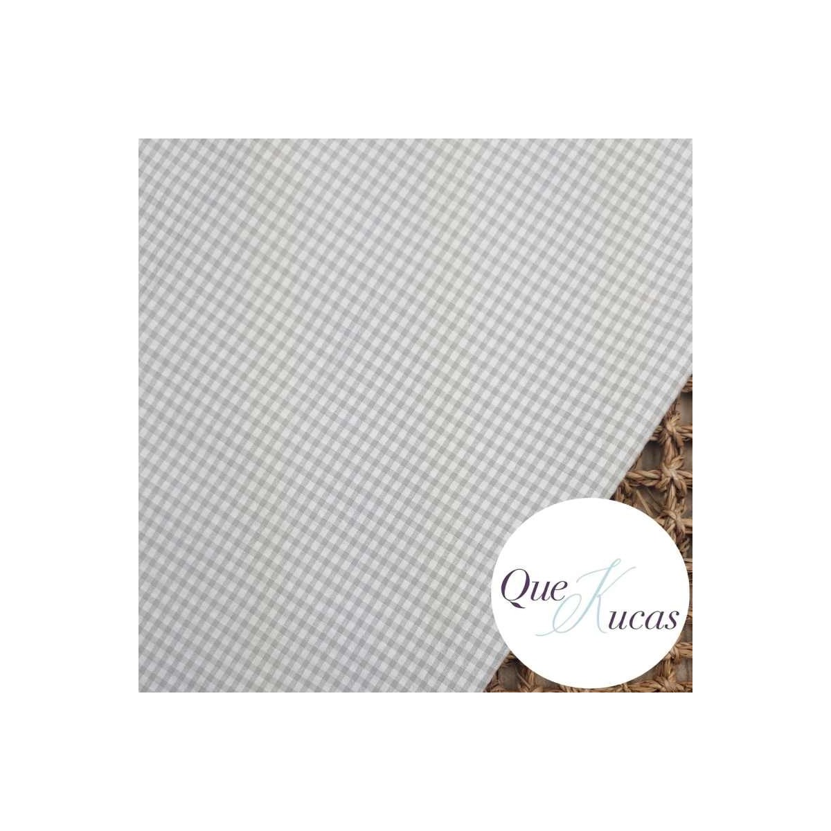VICHY SEERSUCKER GRIS MINI