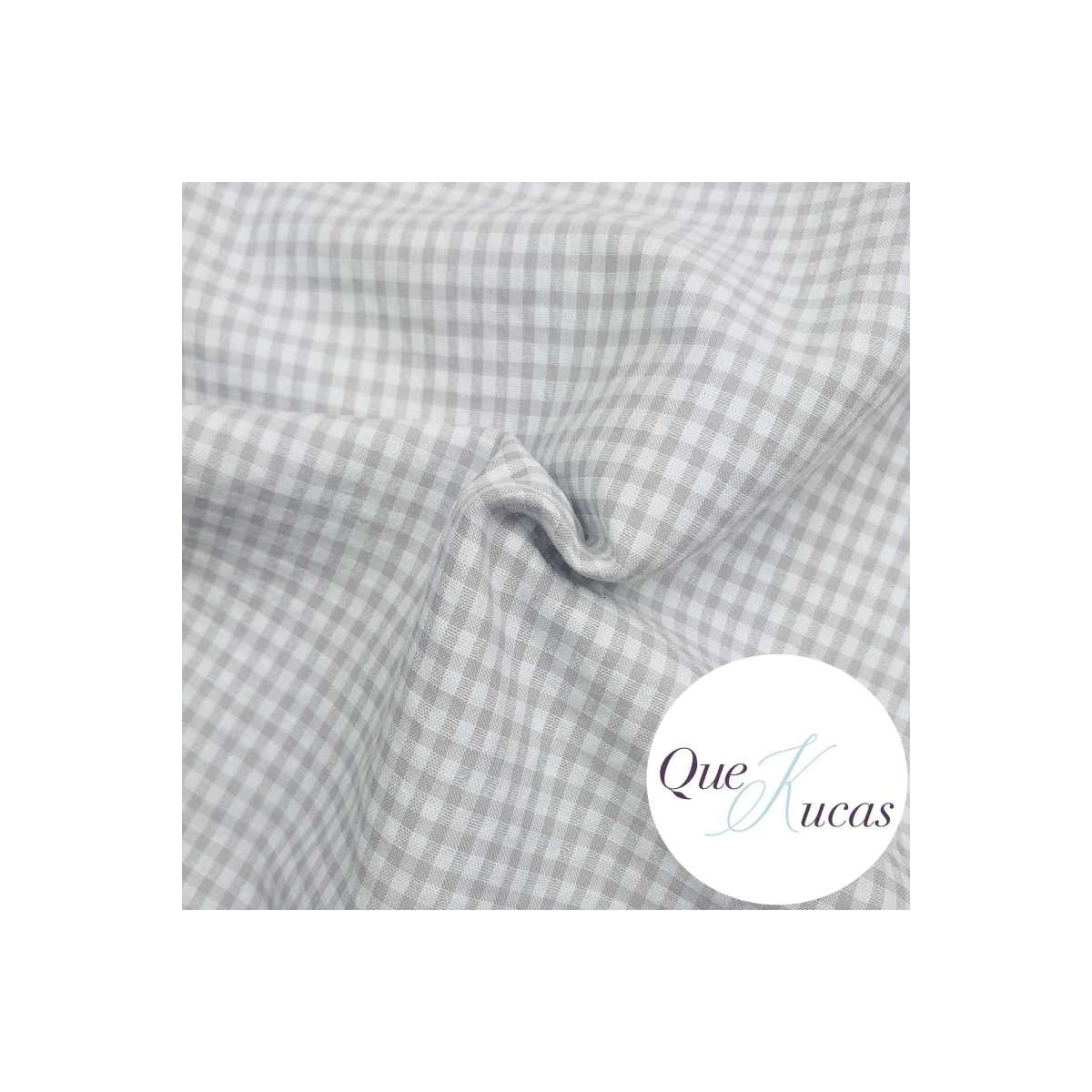 VICHY SEERSUCKER GRIS MINI