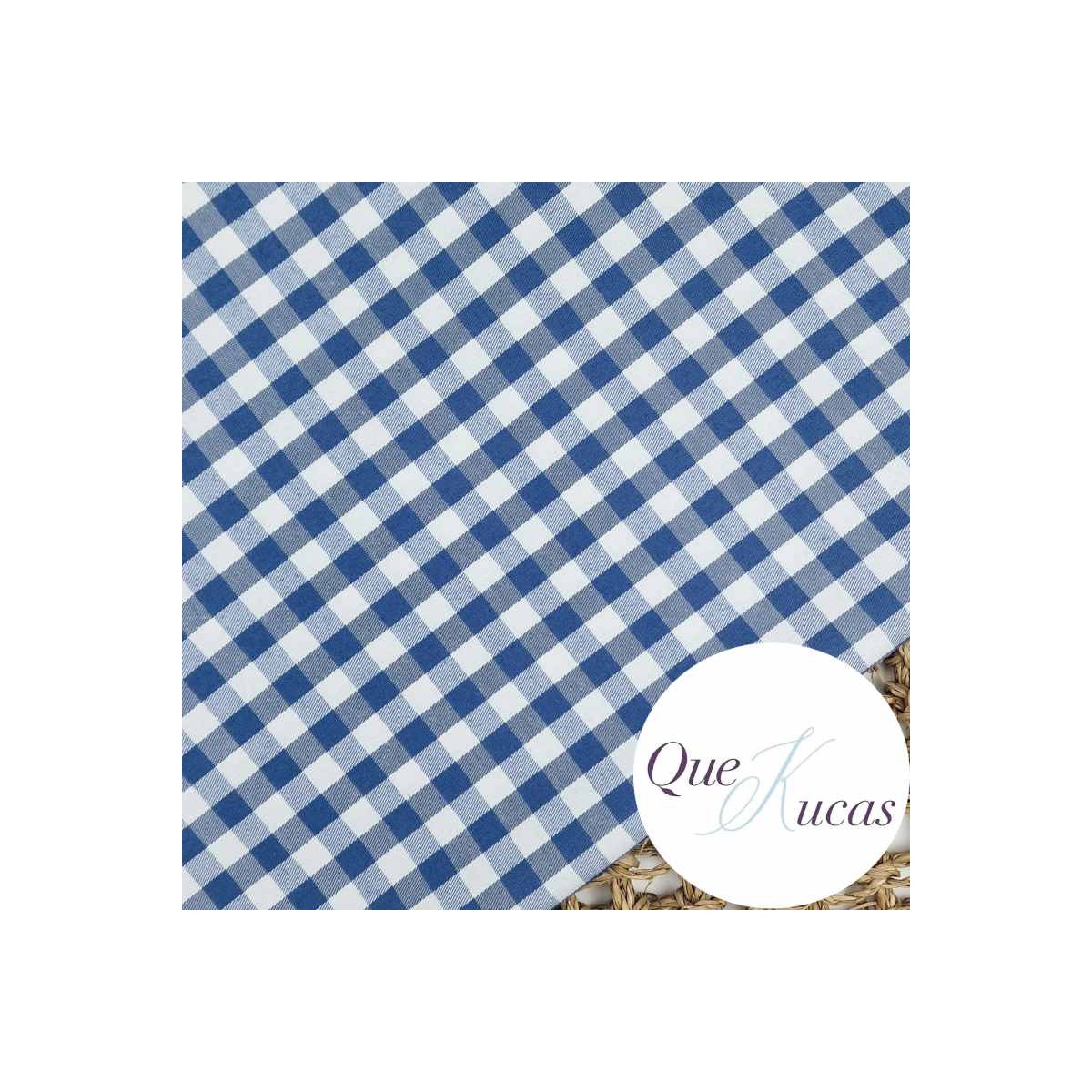 VIYELA VICHY AZUL INDIGO