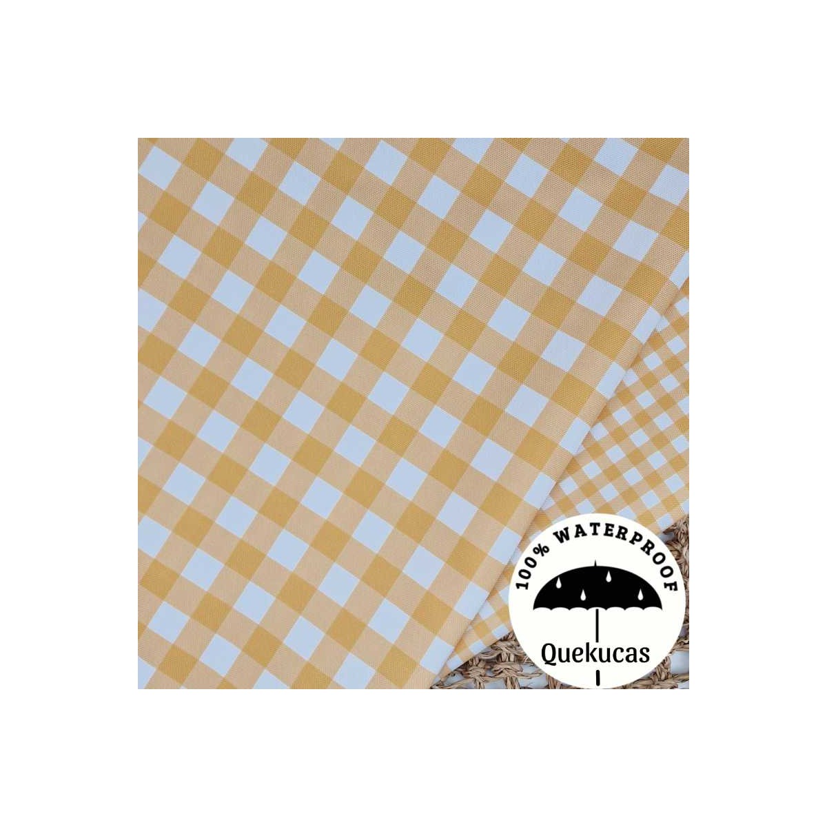 IMPERMEABLE VICHY XL CANVAS ALBERO