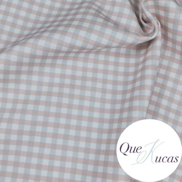 CUADROS BICOLOR CLARET ROSA EMPOLVADO 2