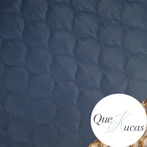 ACOLCHADO ONDAS MARINO