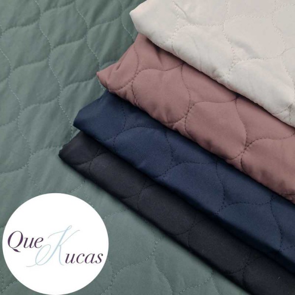 ACOLCHADO ONDAS MARINO