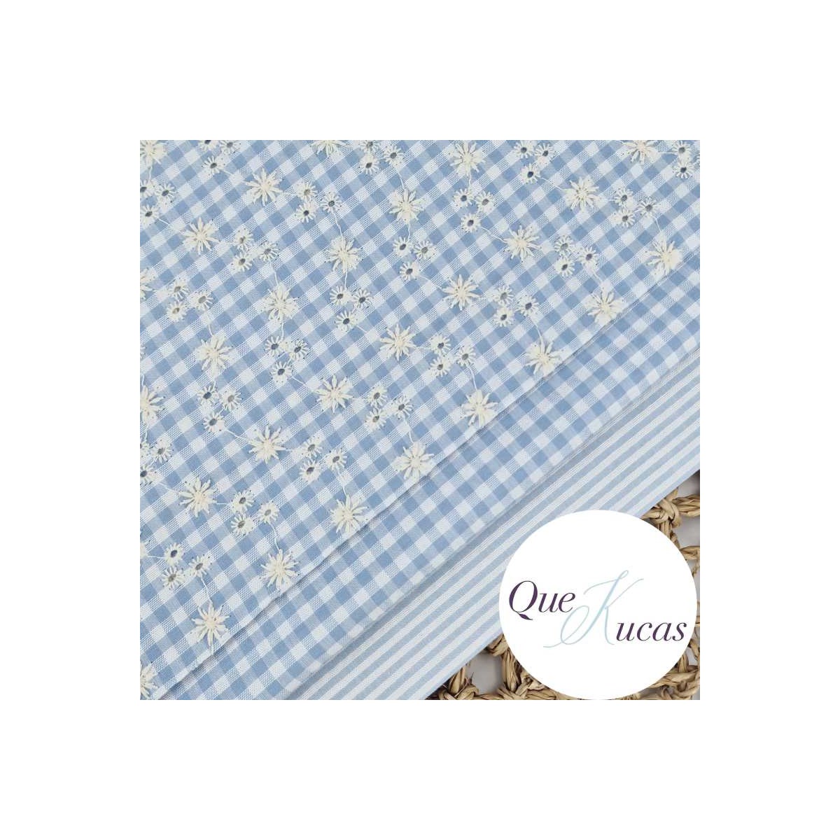 RAYA SEERSUCKER SWEET BLUE