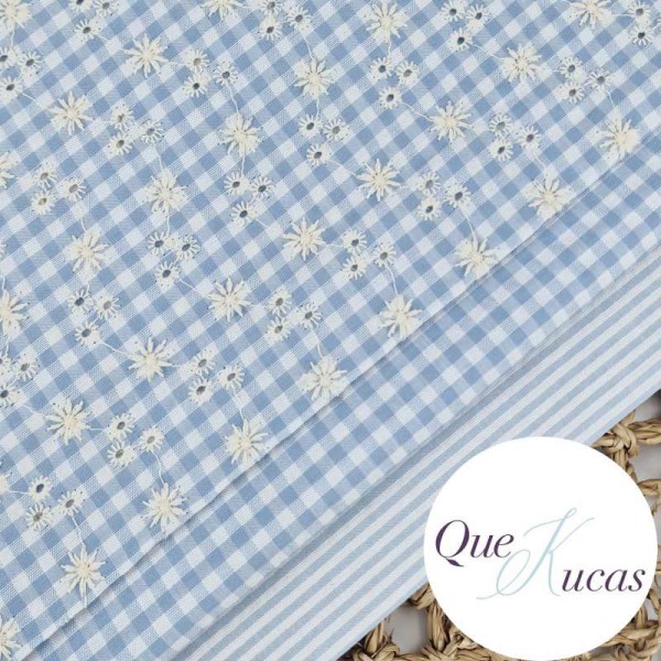 RAYA SEERSUCKER SWEET BLUE