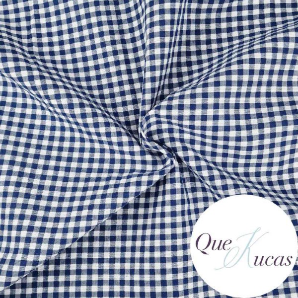 VICHY SEERSCUKER SWEET NAVY 2