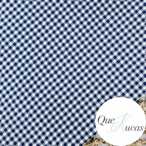 VICHY SEERSCUKER SWEET NAVY