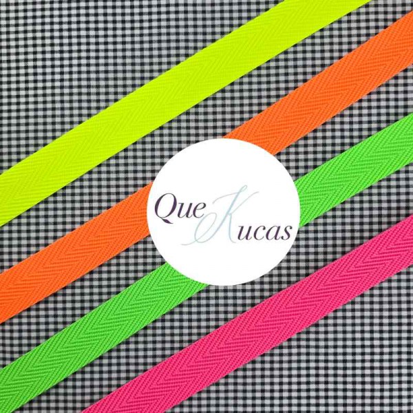 CINTA ESPIGA AMARILLO FLÚOR 2