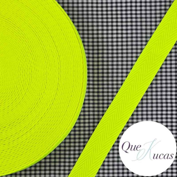 CINTA ESPIGA AMARILLO FLÚOR