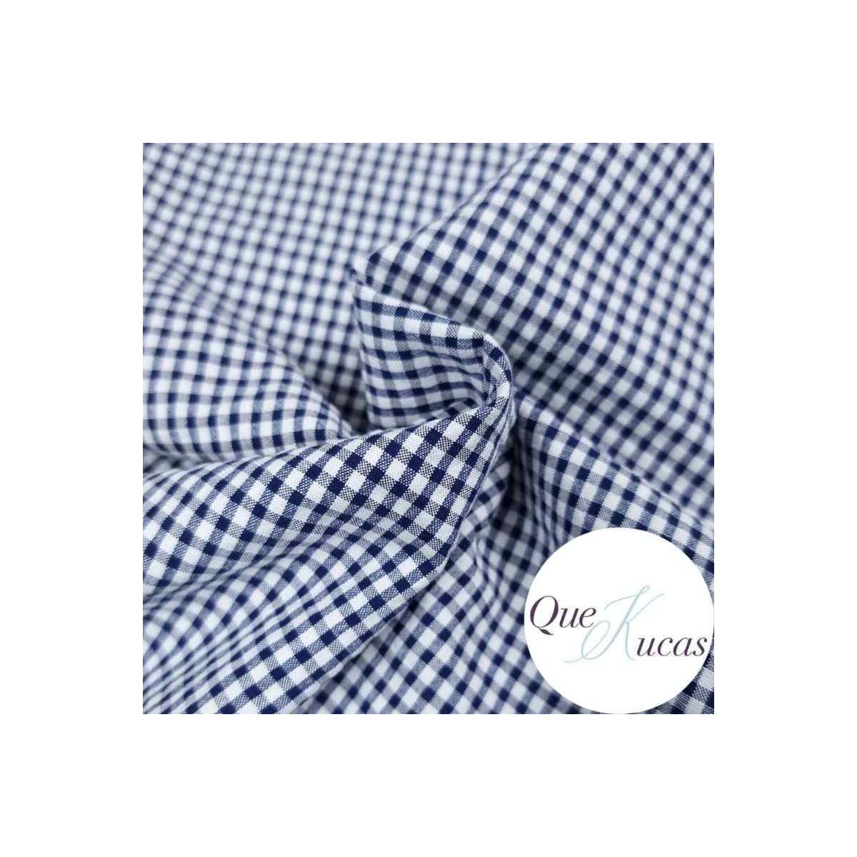 VICHY SEERSUCKER NAVY MINI