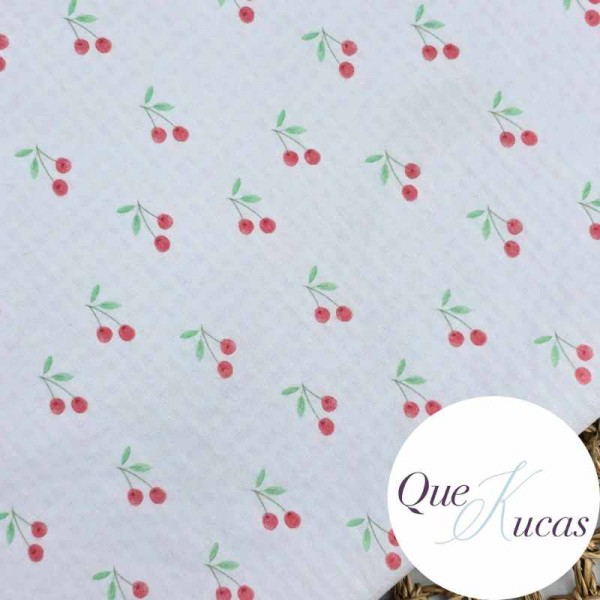 VICHY SEERSUCKER CHERRIES