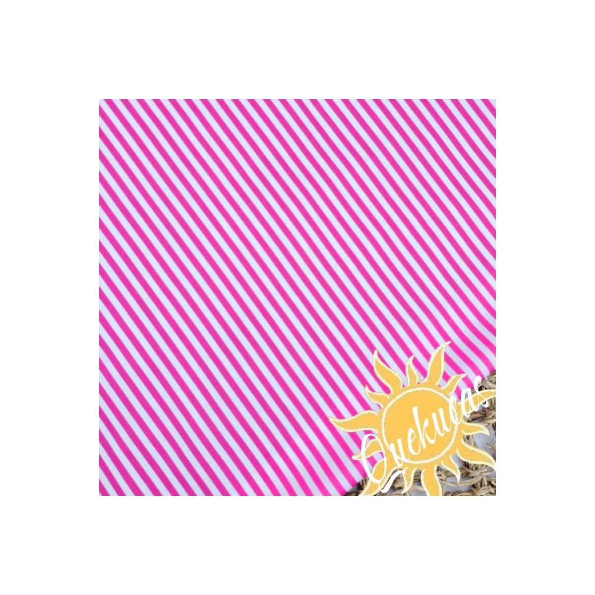 LYCRA DE BAÑO RAYAS FUCSIA