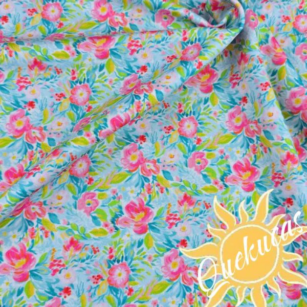 LYCRA DE BAÑO FLOR ACUARELA 2