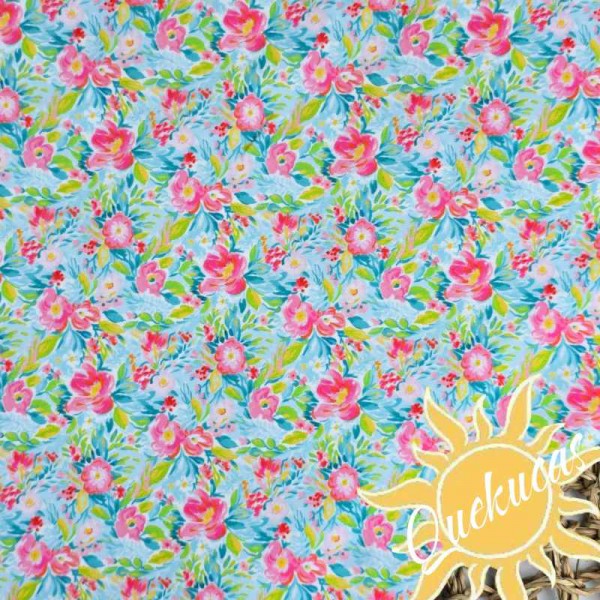 LYCRA DE BAÑO FLOR ACUARELA