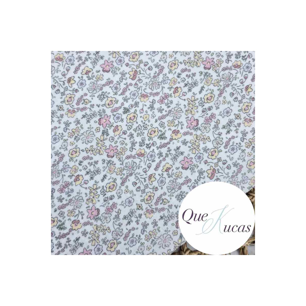 DOBLE GASA FLORES KITTY ROSA