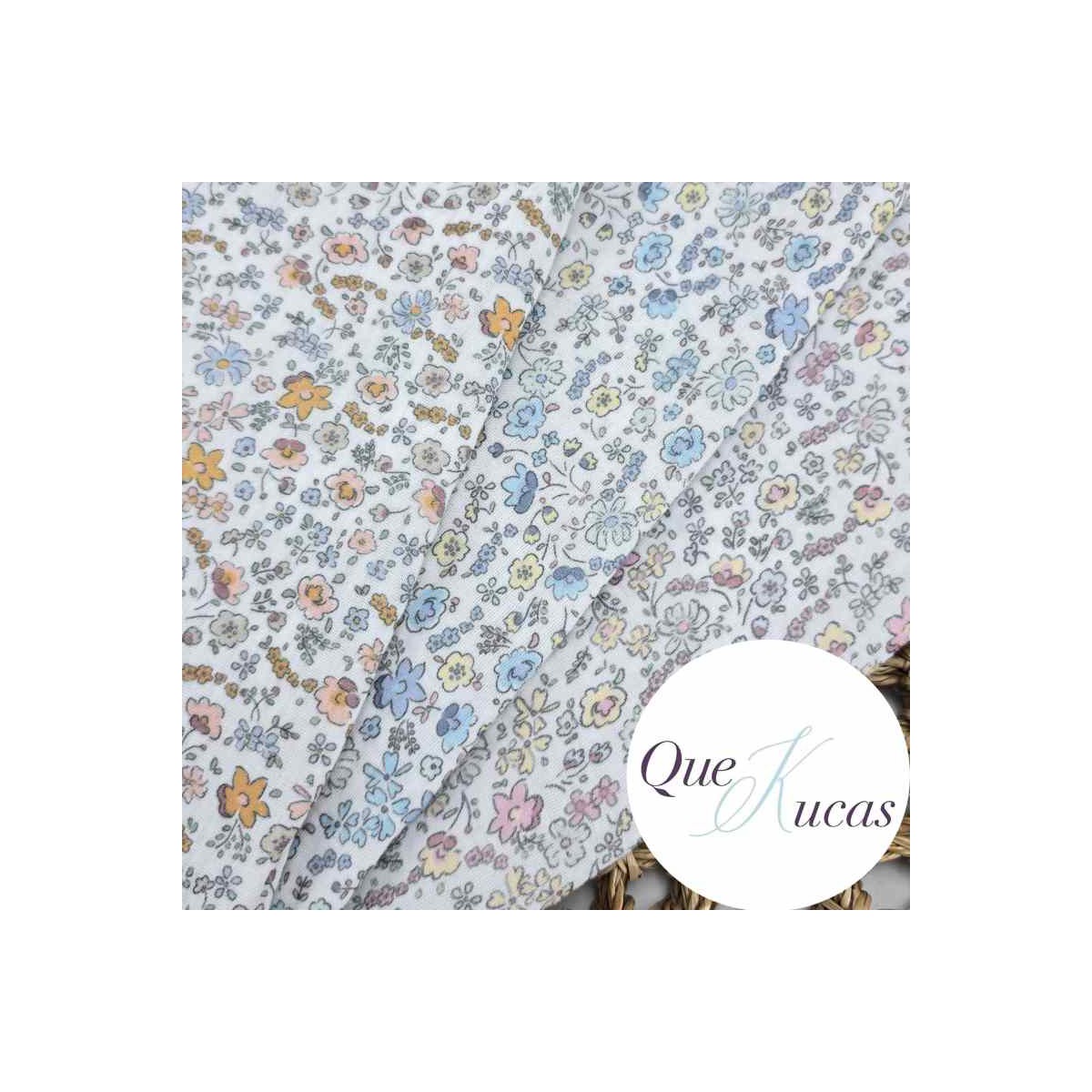 DOBLE GASA FLORES KITTY ROSA