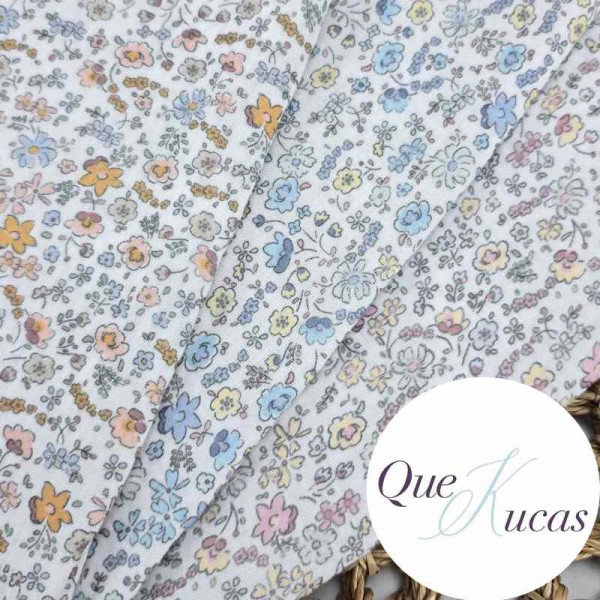 DOBLE GASA FLORES KITTY ROSA