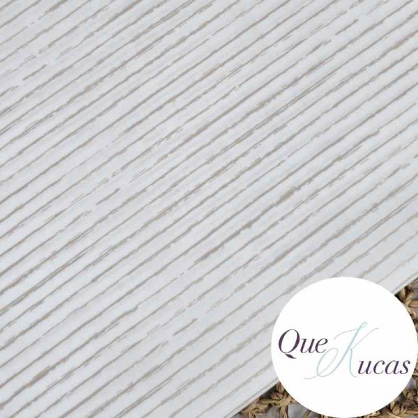 POPELÍN RAYAS ACUARELA SNOW