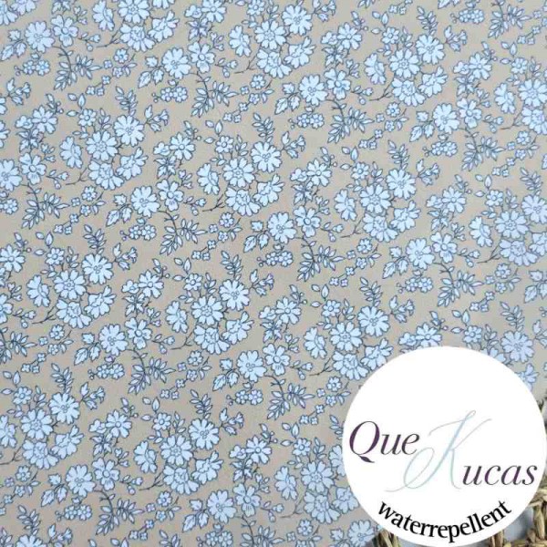 IMPERMEABLE FLOR EMILY CAMEL