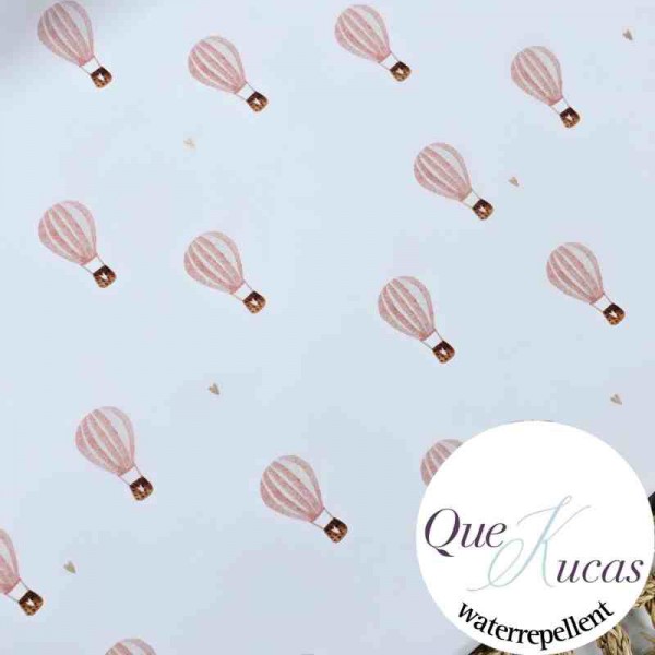 IMPERMEABLE GLOBOS ROSA