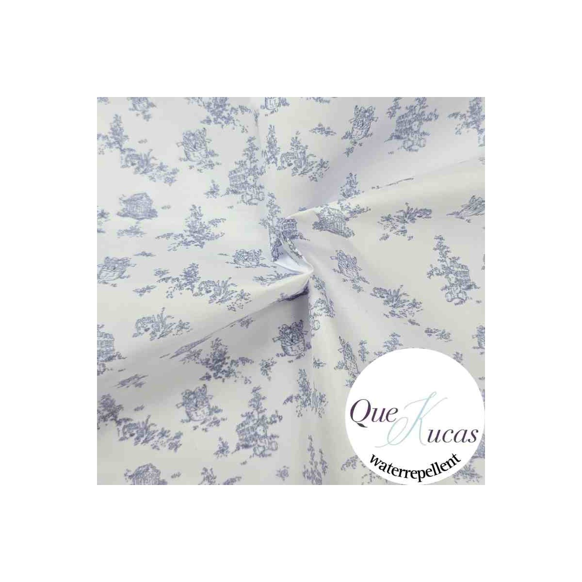 IMPERMEABLE TOILE BABY AZUL