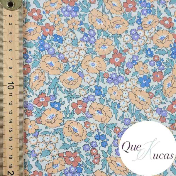 POPELÍN FLORES ARIELLE PEACH