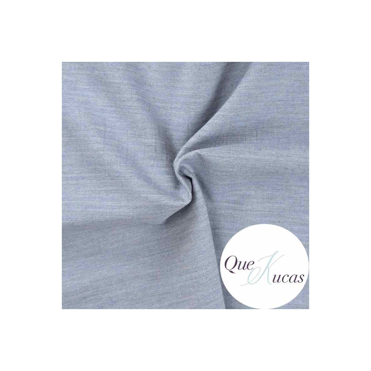 VIYELA ESPIGUILLA AZUL JEANS
